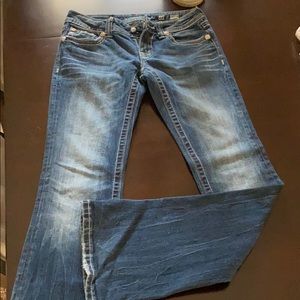 Miss Me boot leg jeans.